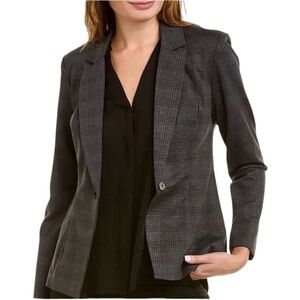 Nanette Lepore Plaid Blazer Jacket